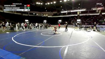 Girls 125 lbs Cons. Semi - Reinalda Gonzalez, Davis (Girls) vs Jocelyn Chavez, Toppenish (Girls)