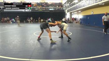 157 lbs Champ. Round 1 - Manuel Sandoval, East Los Angeles College vs Anthony Rubio, Cuesta College