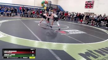 172 lbs Champ. Round 1 - Drew Lange, Holdingford vs Levi Hennings, Worthington