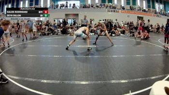 115 lbs Round 5 (6 Team) - Zeyn Dillon, Misfits United vs Kalob Rodriguez, MF Purge Elite