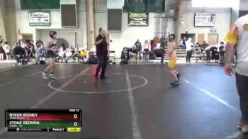 96 lbs Round 2 (8 Team) - Stone Redmon, POWA vs Ryker Keeney, Team Smash