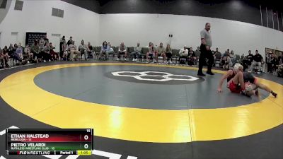 105 lbs Round 5 (6 Team) - Ethan Halstead, Rebellion vs Pietro Velardi, Ruthless Wrestling Club