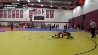 157 lbs Champ. Round 2 - Devin Thompson, Unattached vs Roman Gutierrez, Fresno City College