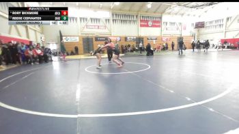 155 lbs Champ. Round 3 - Reese Cervantes, De Anza vs Rory Bickmore, Arcata