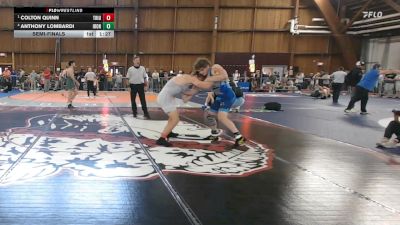160 lbs Semifinal - Colton Quinn, Triumph vs Anthony Lombardi, Iron Faith