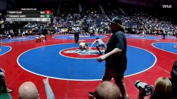 2A-132 lbs Champ. Round 1 - Tripp Clay, Rockmart vs Thomas Gary, Union County