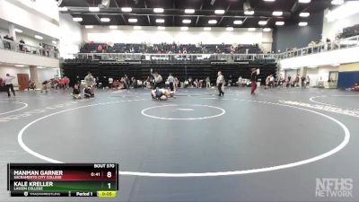 197 lbs Semifinal - Miles Kline, Moorpark vs Frank Pomilia, Santa Rosa Junior College