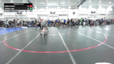 O-285 lbs Semifinal - Drew Phipps, PA vs Joshua Lind, PA