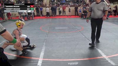 85_B lbs Consi Of 4 - Maverik Wilson, Bishop McCort vs Bennett Graham, Southern Lehigh
