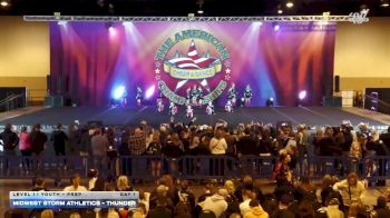 Midwest Storm Athletics - Thunder [2026 L1.1 Youth - PREP Day 1] 2026 The American Heartland Omaha Nationals