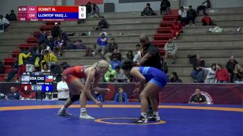 65 kg Round 3 - Mariella Schmit, USA vs Jaeell Llontop, CHI