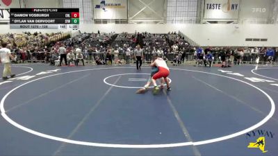 128 lbs Champ. Round 1 - Damon Vosburgh, Club Not Listed vs Dylan Van Dervoort, Shaker Youth Wrestling