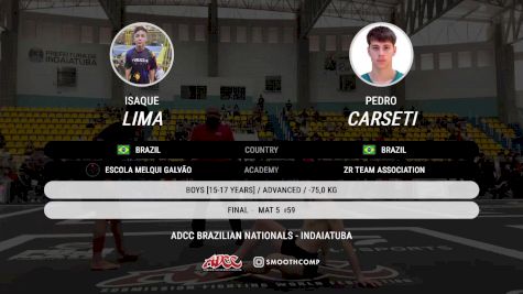 Isaque Lima vs PEDRO CARSETI 2025 ADCC Brazilian Nationals