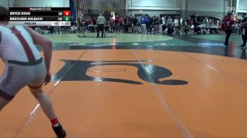 157 lbs Prelim - Braylenn Aulbach, Grand Valley State vs Bryce Doss, University Of Indianapolis