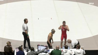 141 lbs Round 1 (16 Team) - Jesse Mendez, Ohio State vs John Alden, Wyoming