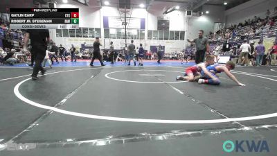 92 lbs Consolation - Gatlin Earp, Chandler Takedown Club vs Robert Jr. Stegeman, Raw Wrestling Club