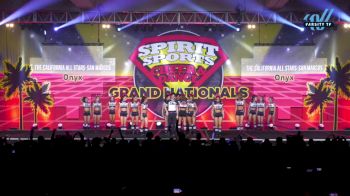 The California All Stars-San Marcos - Onyx [2024 L6 Senior Coed - Small Day 2] 2024 Spirit Sports Grand Nationals