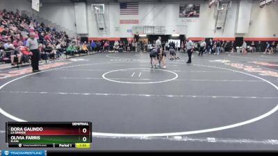 105 lbs Semifinal - Olivia Farris, Elgin vs Dora Galindo, La Grande