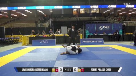 Robert P Nassif Chade vs Javier Alfonso Lopez Lozada 2025 Pan Jiu Jitsu IBJJF Championship