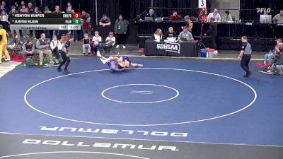 Quarterfinal - Justin Klein, Flandreau vs Kenyon Kuiper, Kimball/White Lake/Platte-Geddes