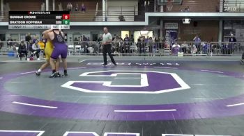 285 lbs Round 3 (4 Team) - Braydon Hoffman, Cornell College vs Gunnar Crowe, Wisconsin-Stevens Point