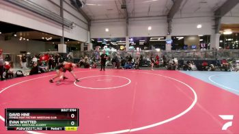 132 lbs Cons. Round 4 - Evan Whitted, Nolfpack Wrestling Academy vs David Hine, Fitness Fight Factory Wrestling Club