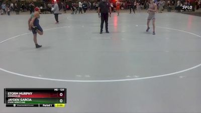 125 lbs Quarterfinal - Storm Murphy, Grindhouse vs Jayden Garcia, Stars Wrestling