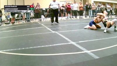 144 lbs Consi Of 8 #2 - Steven Robles, Aces Wr Ac vs Landyn Schmidt, 208 Spartans
