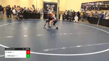 140 lbs Consolation - Hunter Scott, Southmoreland vs Legeng Wilkinson, Butler