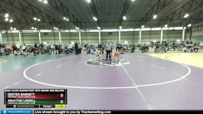 74 lbs Round 1 - Drayton Lindell, Lewiston Wrestling Club vs Dexter Barnett, Orofino Youth Wrestling