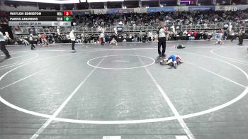 43 lbs Consi Of 8 #1 - Waylon Edmiston, Wellsville Kid Matters vs Parks Andrews, Team Tulsa WC