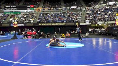 184 lbs Cons. Round 3 - Jamie Evarts, Williams vs Easton Hull, Wis.-Stevens Point