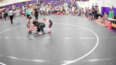 45 lbs Cons. Round 2 - Mason Powers, Mighty Warriors Wrestling Acad vs Cayne Dynski, Summerville Take Down