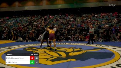 285 lbs Rr Rnd 1 - Ryan Moldenhauer, Montana State Northern vs Jeremiah Morris, St Ambrose