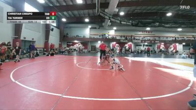 72 lbs Finals (2 Team) - Tia Turner, Steel Valley Renegades vs Christian Crespo, Taylor Hammers