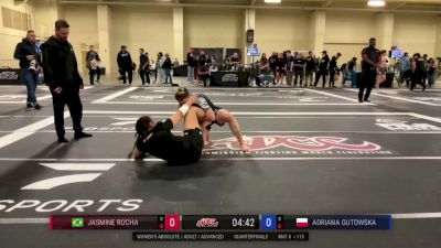 Jasmine Rocha vs Adriana Gutowska 2025 ADCC Charlotte Open
