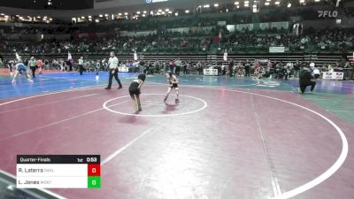 55 lbs Quarterfinal - Rachel Laterra, Oakland vs Loralei Jones, Montville