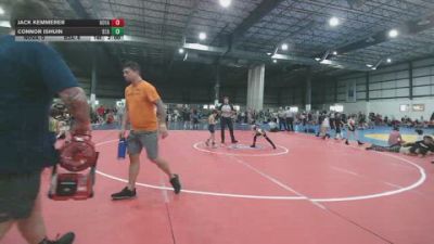 50 lbs Semis & 1st Wb (8 Team) - Jack Kemmerer, NOVA WRESTLING CLUB vs Connor Ishuin, BELIEVE TO ACHIEVE