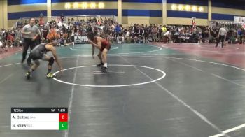 Match - Andy Deltoro, San Fernando Tigers vs Giovanni Shaw, Silverback Wrestling Club