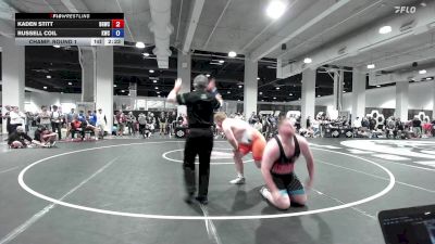 125 lbs Champ. Round 1 - Kaden Stitt, Big Game Wrestling Club vs Russell Coil, Kohawk Wrestling Club