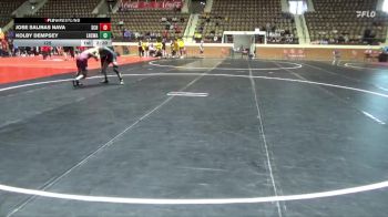 125 lbs Round 1 (10 Team) - Jose Salinas Nava, Schreiner vs Kolby Dempsey, Life University NCWA