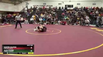 157 lbs Cons. Round 6 - Alex Poore, Caravel Academy vs Austin Dalton, Crescent Valley