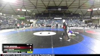 175 lbs Cons. Semi - Cody Galpin, Mat Rats Rebooted Wrestling vs Patrik Gensman, The Base Vancouver Wrestling