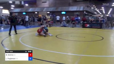 57 kg Cons 64 #2 - Blake Gioimo, Big Game Wrestling Club vs Luke Fogleman, Viking Wrestling Club (IA)