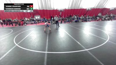 12U Boys - 98 lbs Semis - Robbie Crawford, Pinnacle Wrestling Club vs Diverson Edmond, Wisconsin