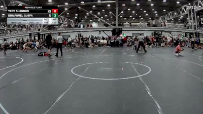 165 lbs Round 7 (8 Team) - Troy Shannon, North Carolina Black vs Emmanuel Gusfa, Full Circle