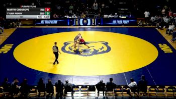 197 lbs Tyler Perry, Northern Colorado vs Martin Cosgrove, Penn