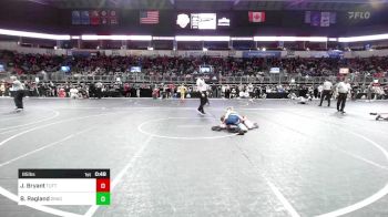 85 lbs Quarterfinal - Jagger Bryant, Tuttle Wrestling Club vs Bryce Ragland, Gracie Barra Westchase