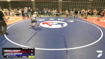 93-105 lbs Semifinal - Fredrick Harrison, Glenrock Wrestling Club vs Landon Blankenship, Cody Wrestling Club
