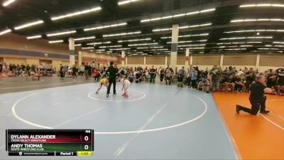 99-119 lbs Round 2 - Andy Thomas, Scots Wrestling Club vs Dylann Alexander, Texas Select Wrestling